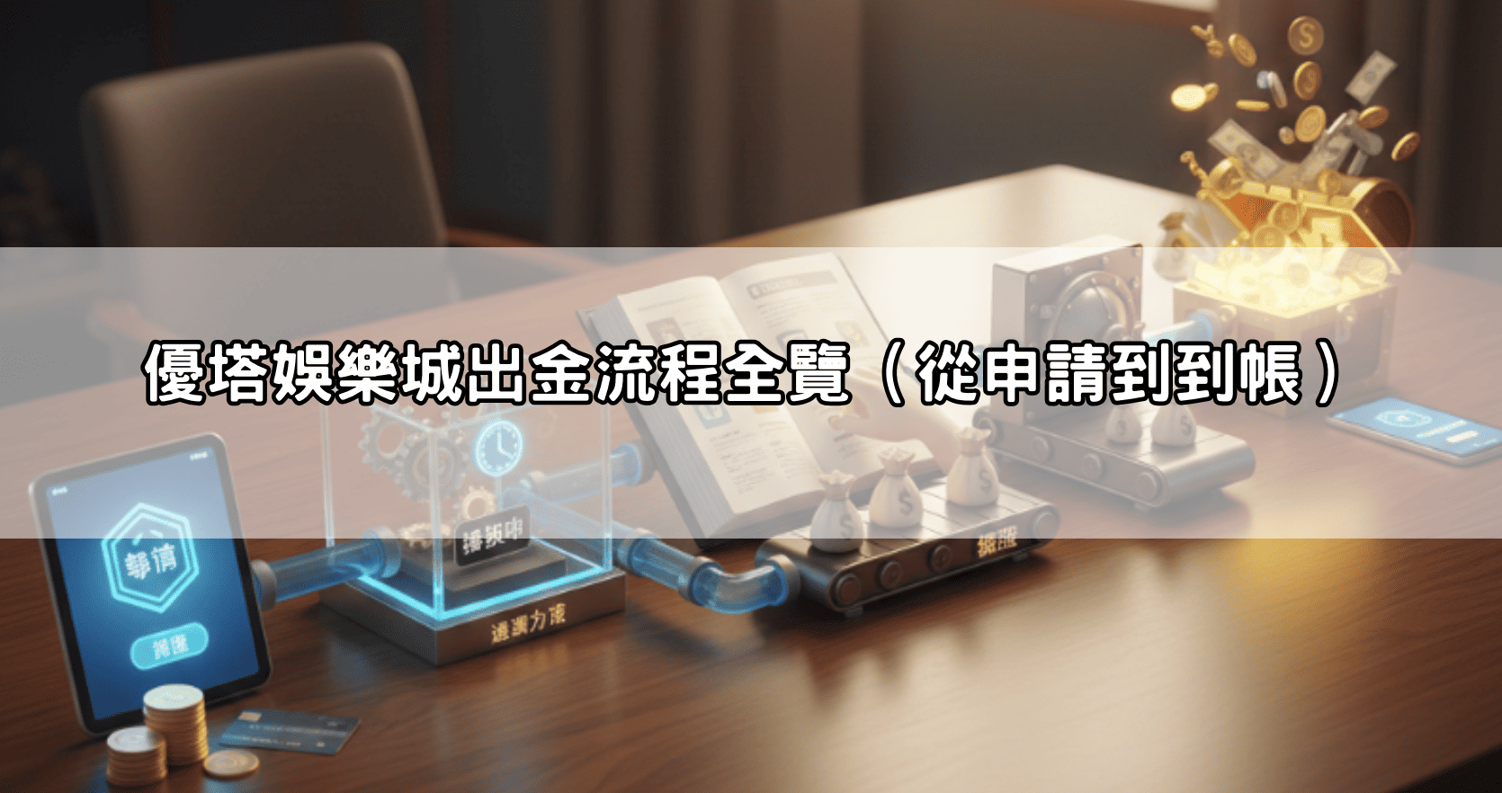 優塔娛樂城出金流程全覽（從申請到到帳）
